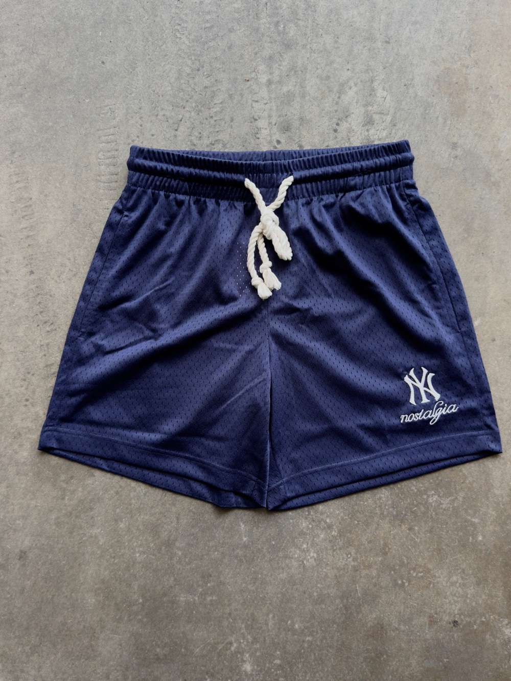 NY “yankees” nostalgia mesh shorts